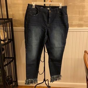Lane Bryant  skinny jean ankle length